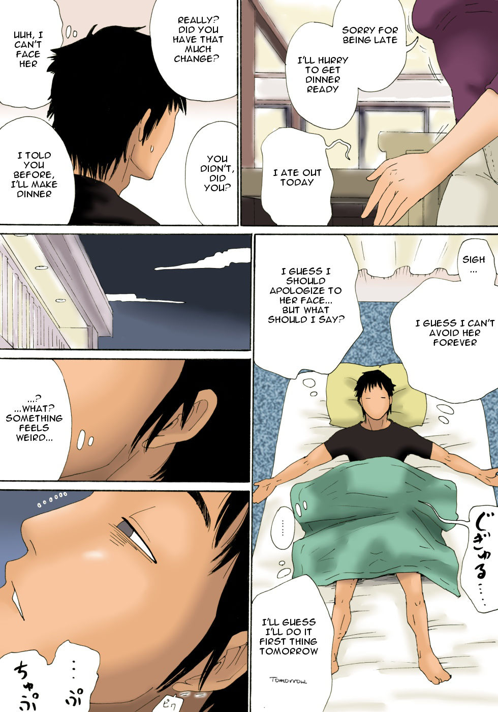 Hentai Manga Comic-While Mommy Is Sleeping-Read-20